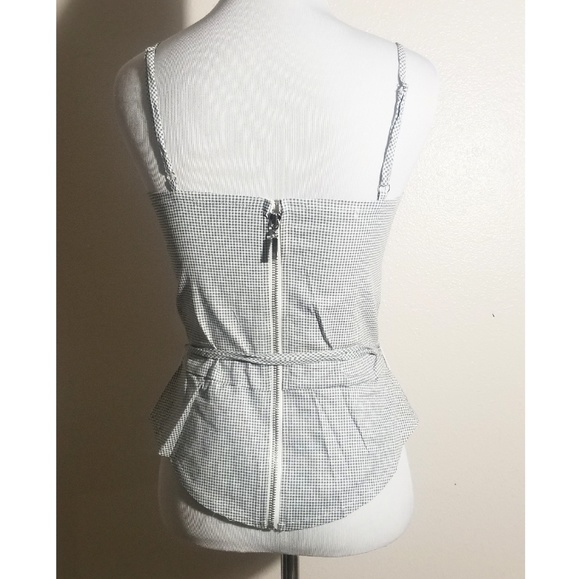 Gray Corset Style Top - Picture 4 of 5